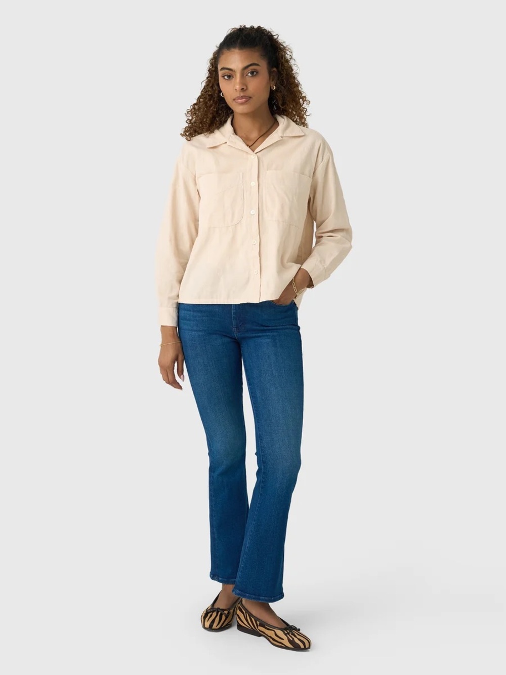 MOTHER Women's Petites The Lil' Weekender Jean - Picture 2 of 10